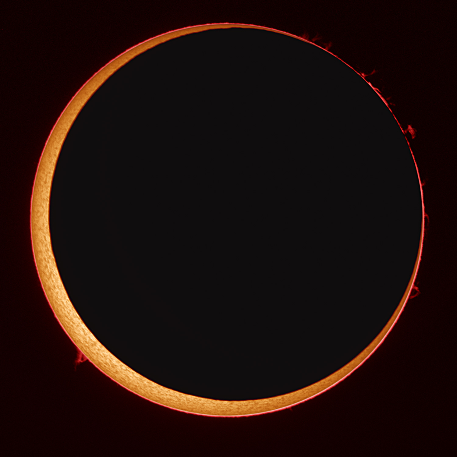 An annular eclipse. [Click to expand.]