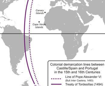 The Line To Right Is Inter Caetera 1493 And One The Line To Right Is Inter Caetera 1493 And One